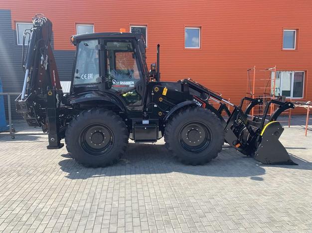 Экскаватор-погрузчик Shanmon 388H (2025 г.в.). Выполним любые Землеройные и планировочные работы